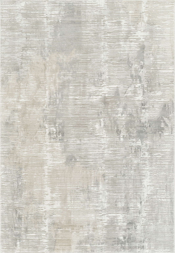 Anemon T015B Modern Area Rug Crem Silver