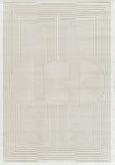 Anemon T050A Modern Area Rug Cream