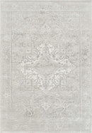 Anemon T056A Modern Area Rug Cream Silver
