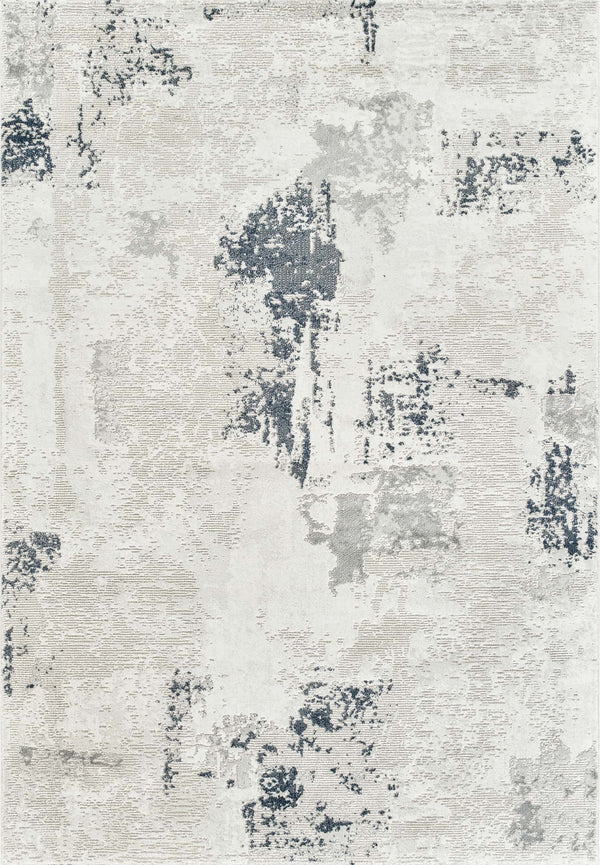 Anemon T110A Modern Area Rug Silver Blue