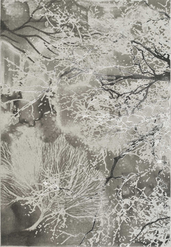 Elmas T532A Modern Area Rug L.Grey V.Grey