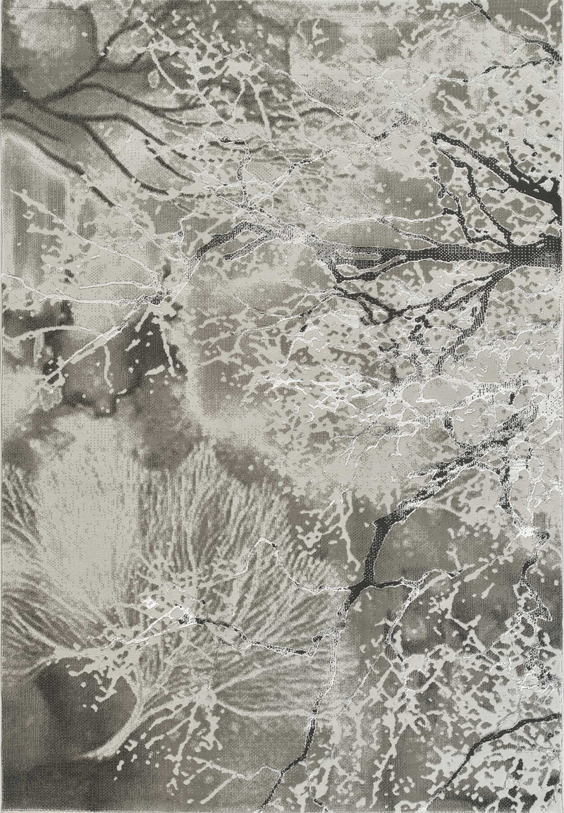 Elmas T532A Modern Area Rug L.Grey V.Grey