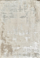 Elmas T533A Modern Area Rug L.Grey White