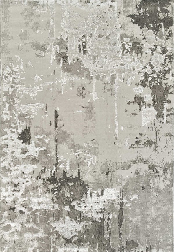 Elmas T540A Modern Area Rug L.Grey V.Grey