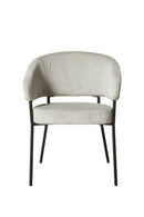 Modern Corduroy Dining Chair