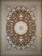 Isfahan Chocolate Traditional Persian Area Rug