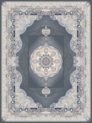 Abadis Traditional Persian Area Rug Smoke