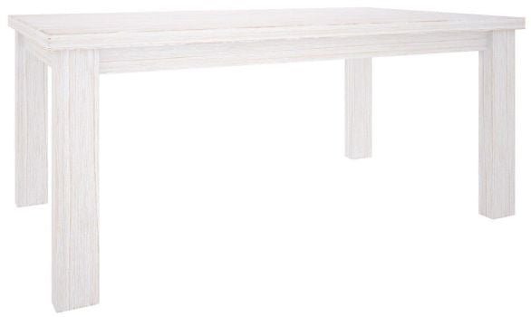 Alaska Modern Dining Table Brushed White