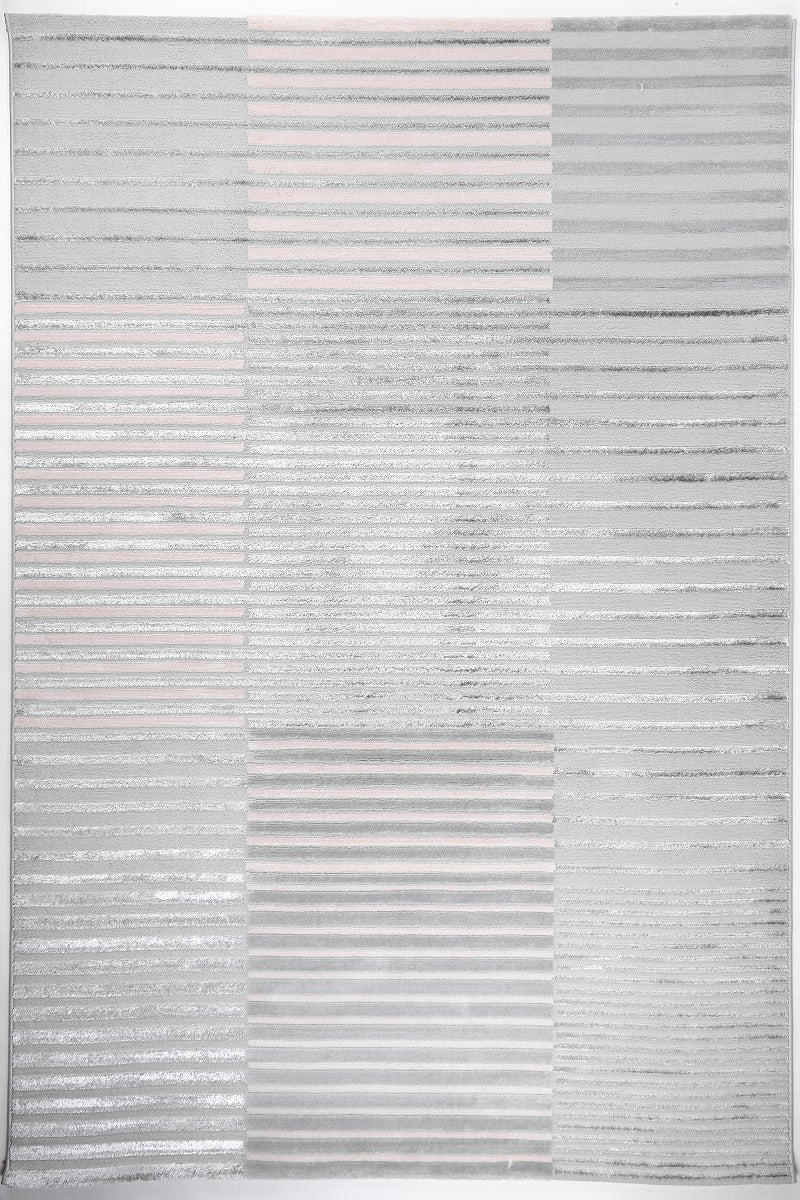 Almira E2681 Grey L.Grey Modern Rug - Quality Rugs and Furniture