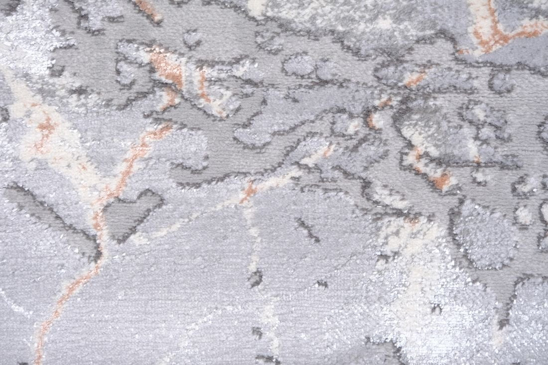 Almira E5226 L.Grey - N.Rose Modern Hallway Runner - Quality Rugs and Furniture