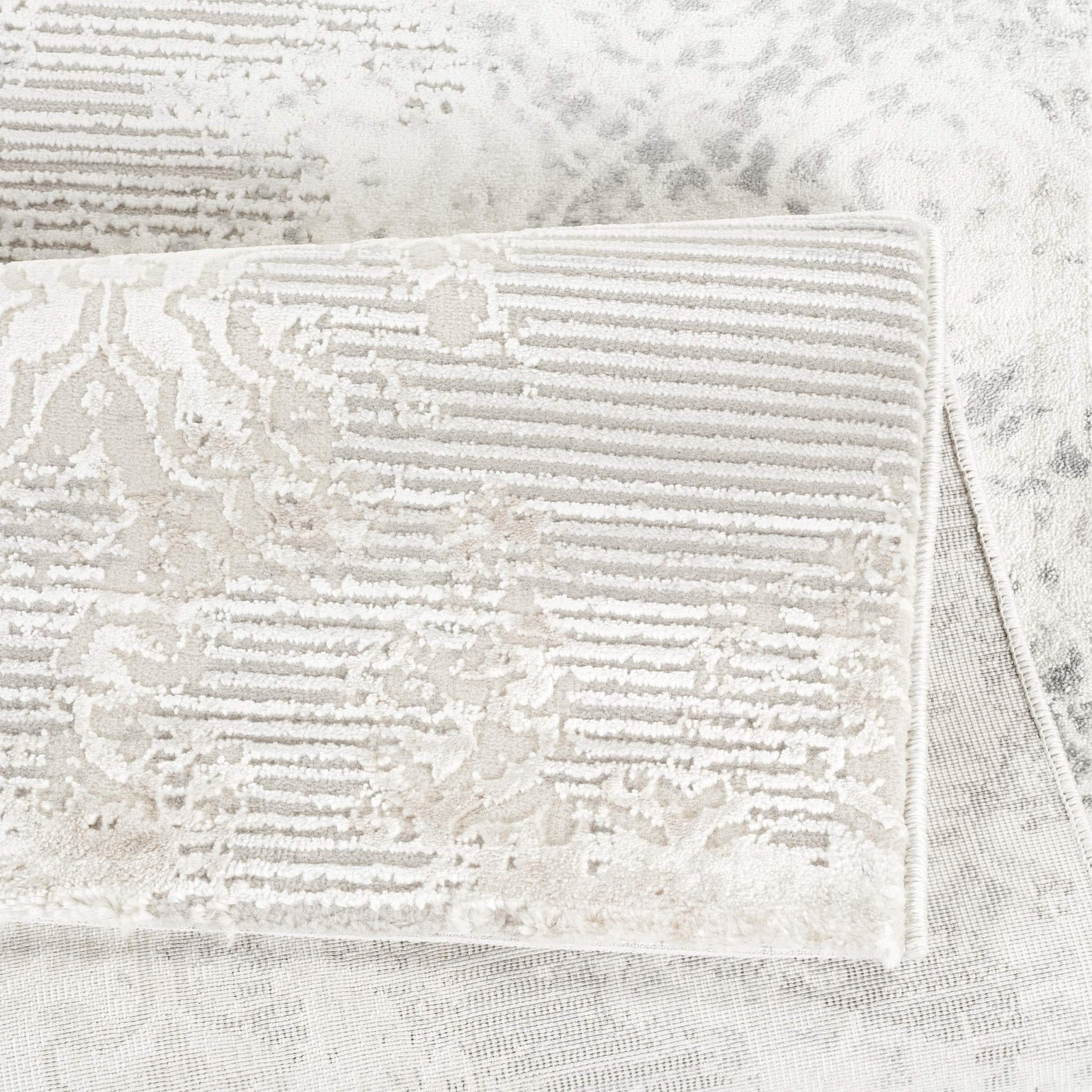 Anemon T020A Modern Area Rug Silver L.Grey - Quality Rugs and Furniture