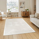 Anemon T050A Modern Area Rug Cream - Quality Rugs and Furniture