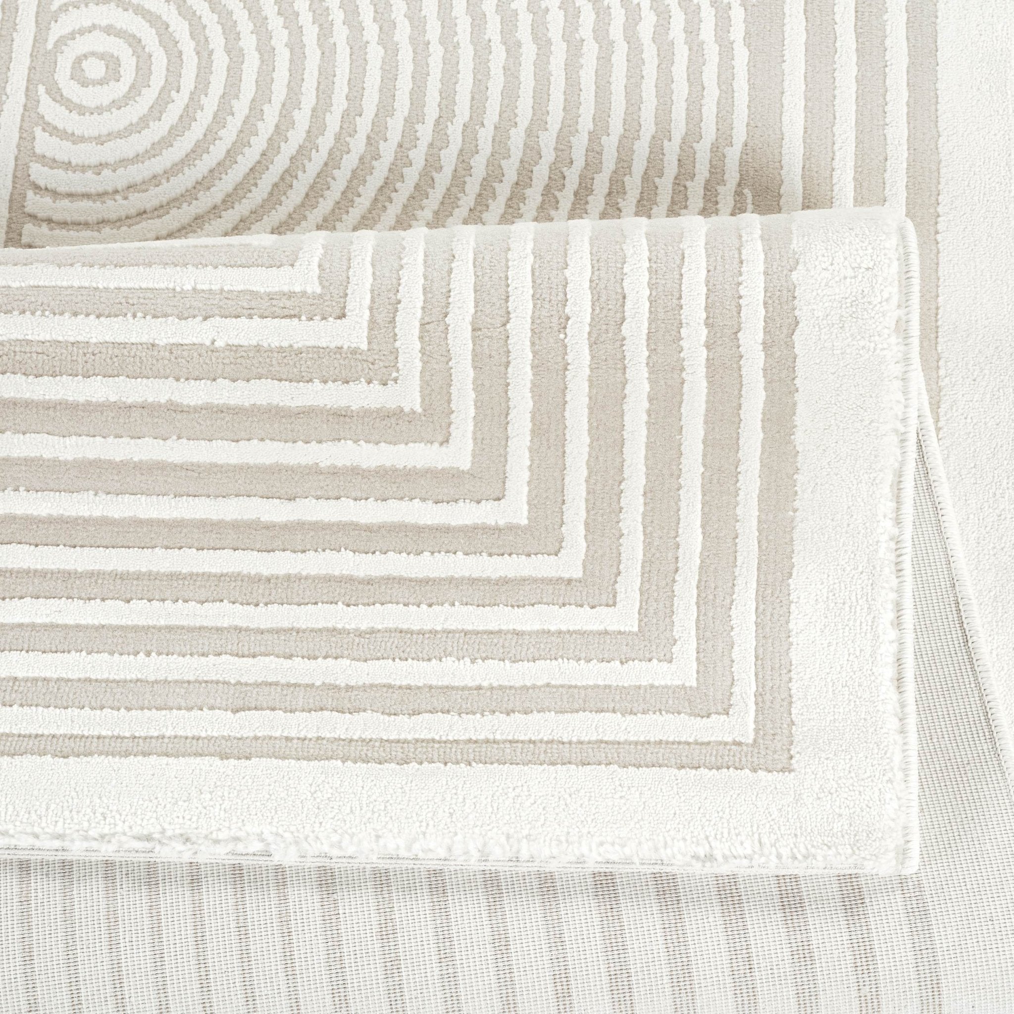 Anemon T050A Modern Area Rug Cream - Quality Rugs and Furniture