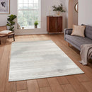 Anemon T053A Modern Area Rug Cream Silver - Quality Rugs and Furniture