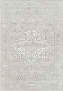 Anemon T056A Modern Area Rug Cream Silver - Quality Rugs and Furniture