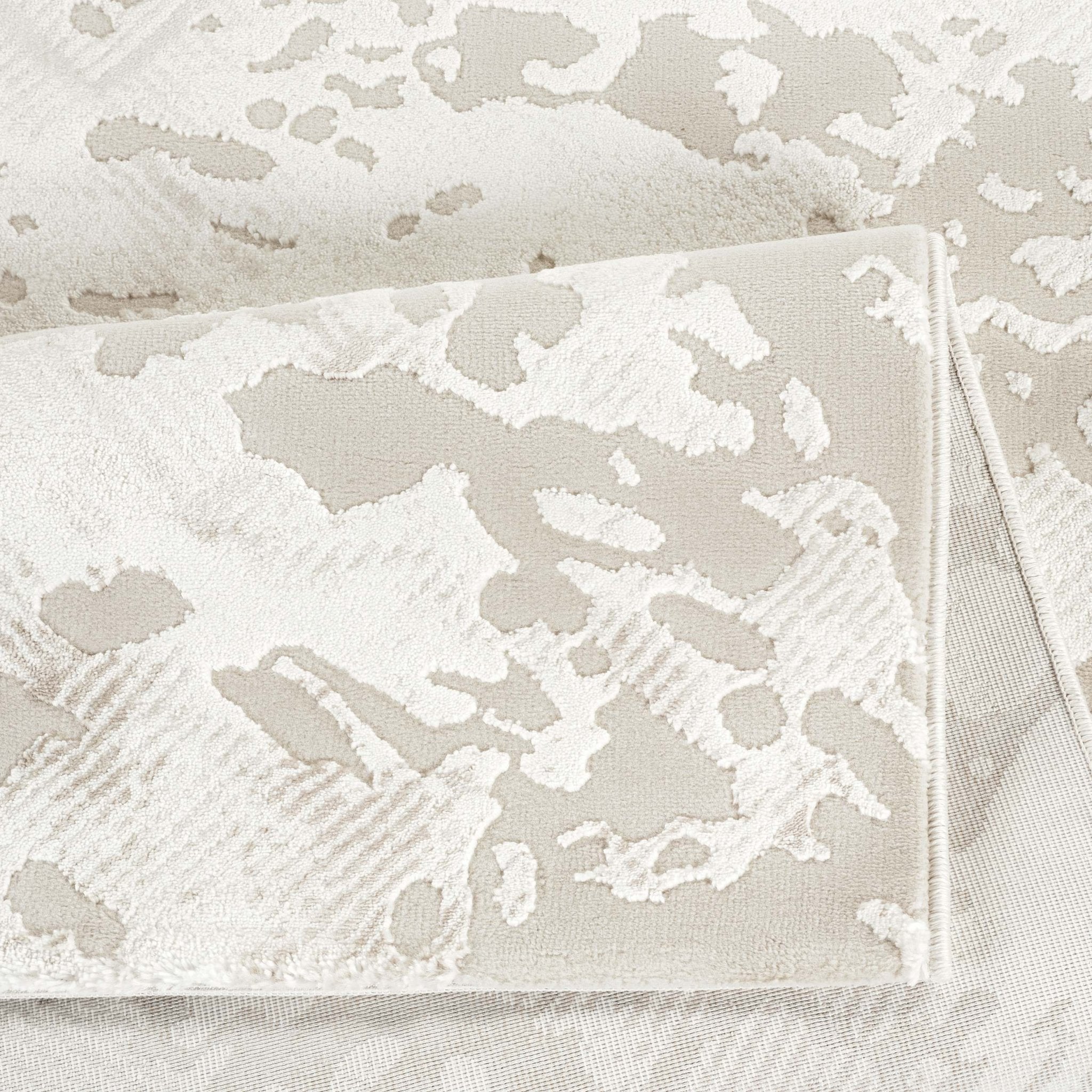 Anemon T058A Modern Area Rug Cream - Quality Rugs and Furniture