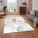Anemon T110A Modern Area Rug Silver Blue - Quality Rugs and Furniture