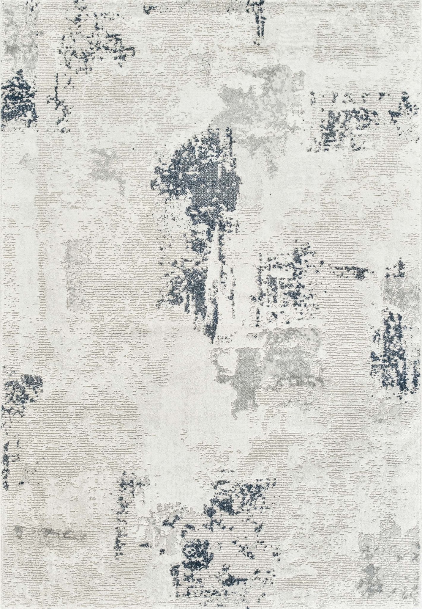Anemon T110A Modern Area Rug Silver Blue - Quality Rugs and Furniture