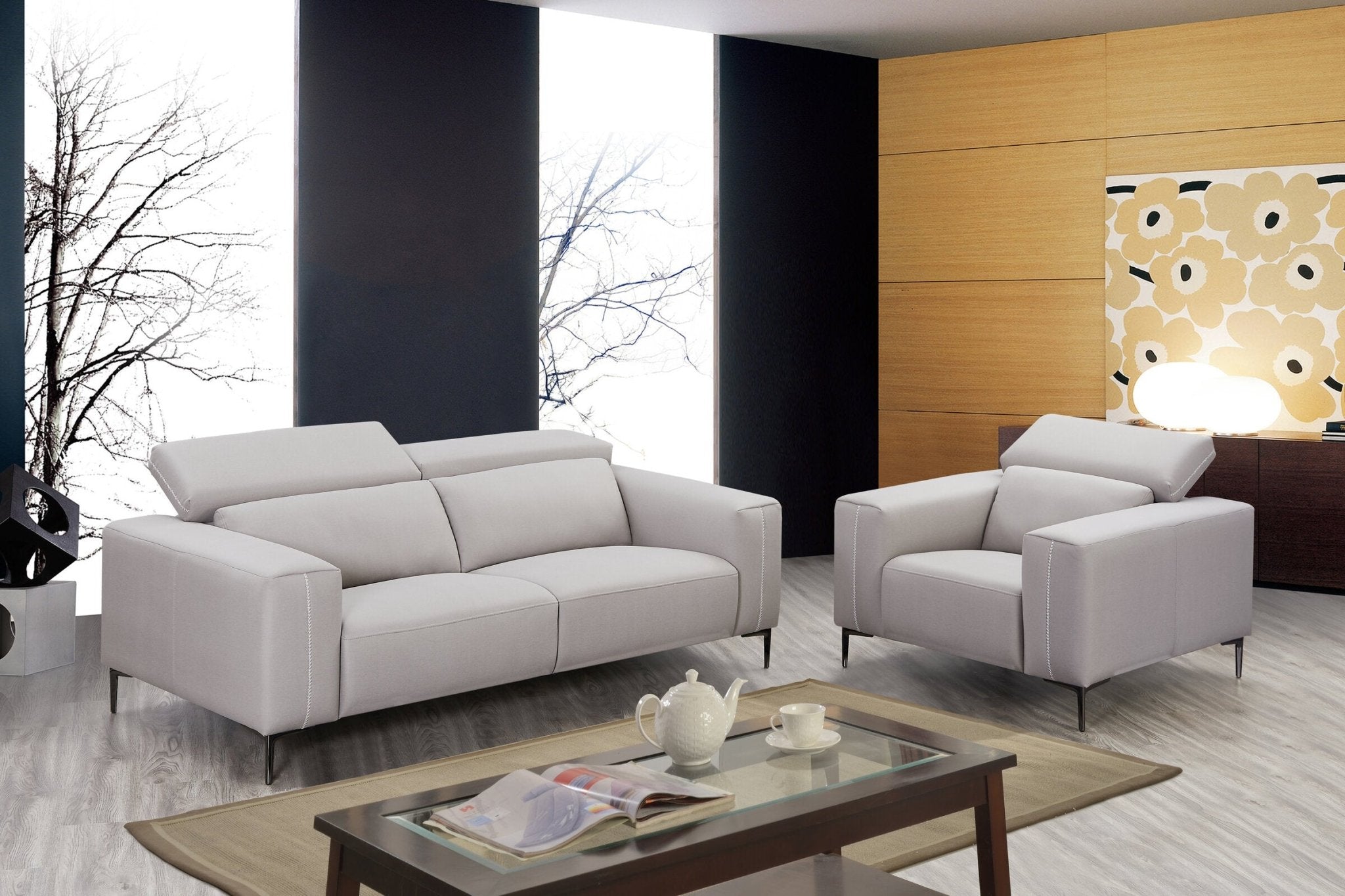 Apollo Recliner Fabric Sofa Set - Quality Rugs and Furniture