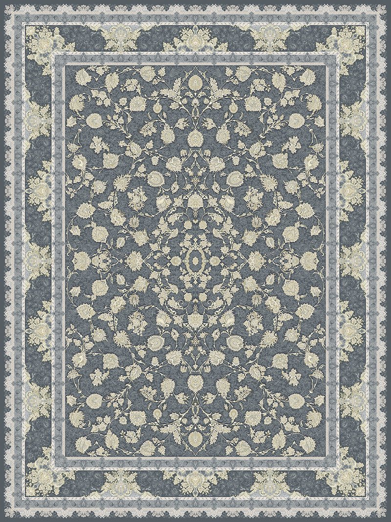 Aysa Traditional Persian Area Rug Smoke - Quality Rugs and Furniture