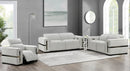 Bliss Luxury Dual Electric Recliner Fabric Sofa Set Grey - Quality Rugs and Furniture