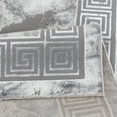 Marmaris D380A Modern Area Rug D.Grey V.Grey