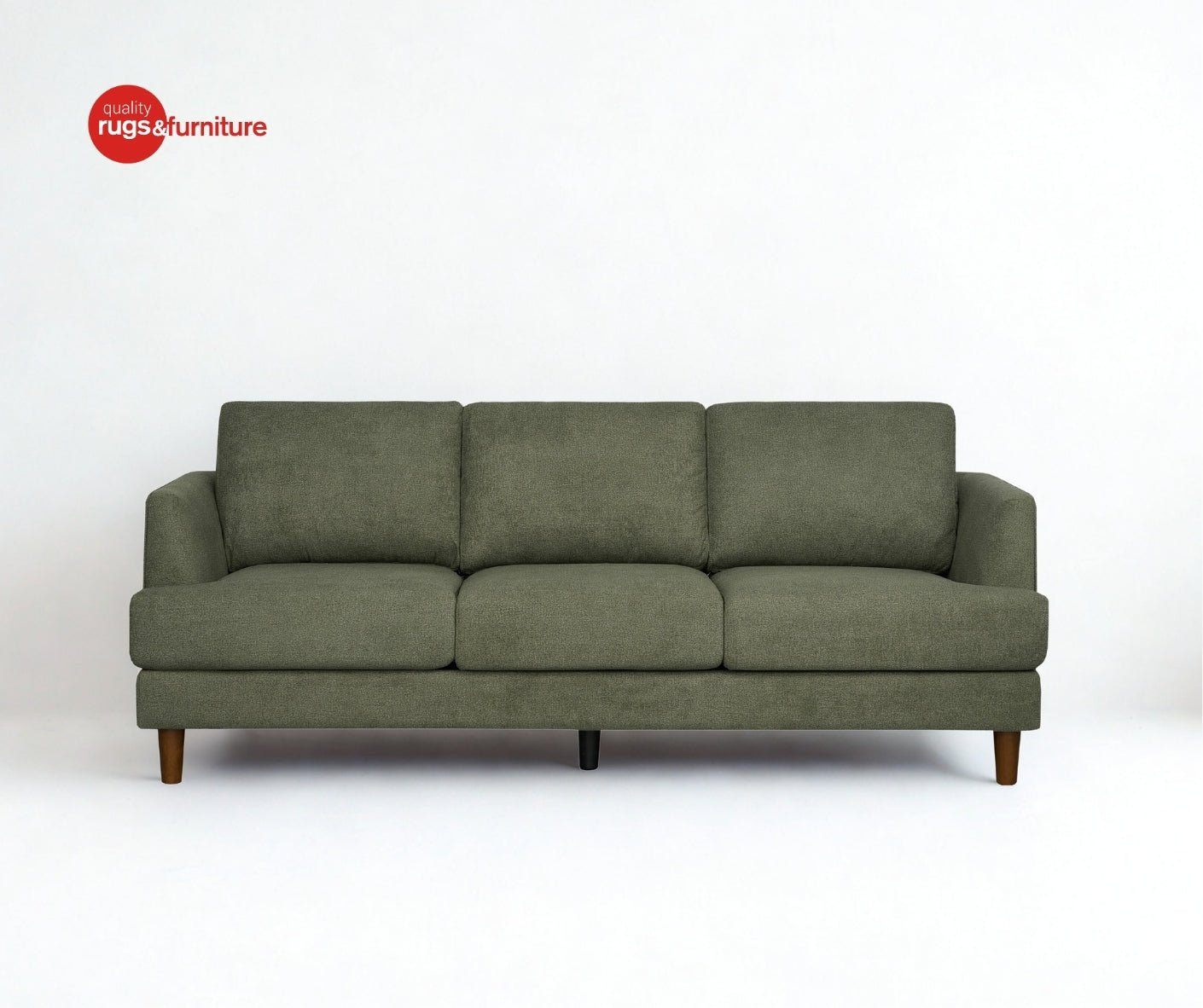 Byron Fabric Modern Sofa Set Green - Quality Rugs and Furniture