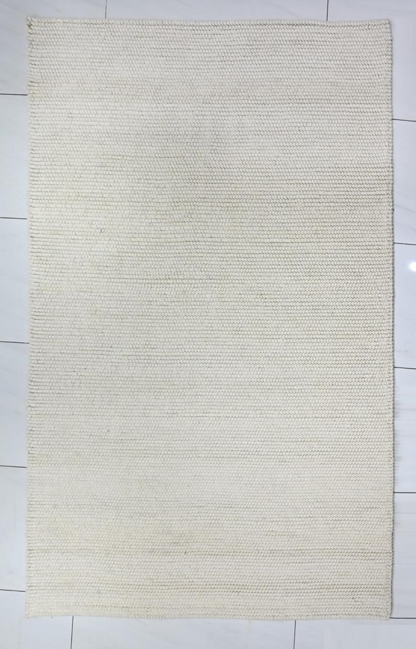 Cabrillo Premium Handmade Wool Rug Milk - Quality Rugs and Furniture