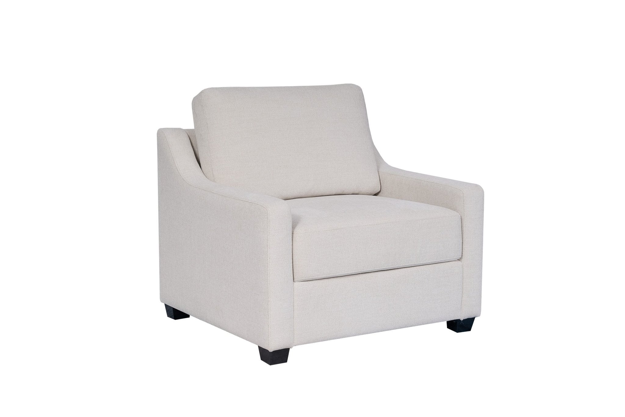 Cameron Beige Fabric Contemporary Sofa Set - Quality Rugs and Furniture