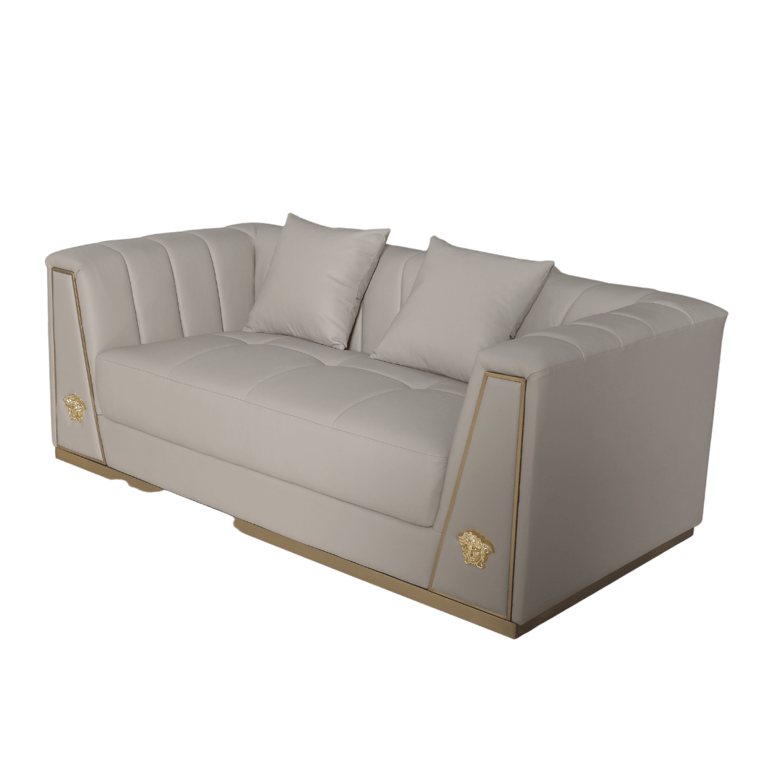 Camila Genuine Leather Sofa Set - Quality Rugs and Furniture