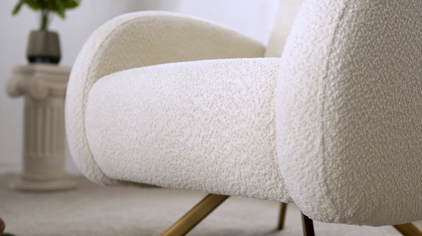 Canyon Luxury Velvet Sofa Set Cream - Quality Rugs and Furniture