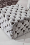 Cara Modern Velvet Sofa Set Grey - Quality Rugs and Furniture