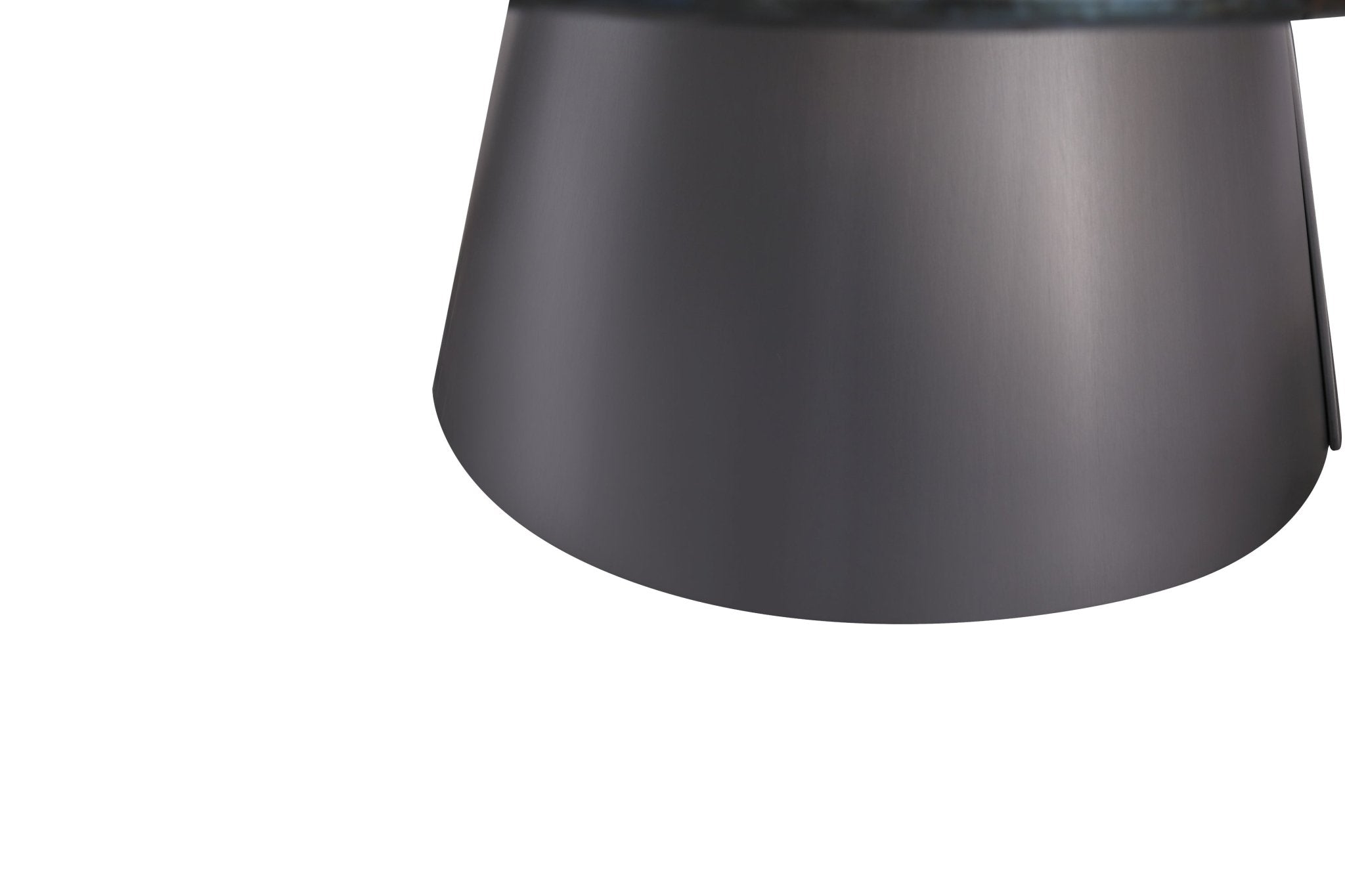 Circa Modern Blue Marble Top Stainless Steel Grey Base Coffee Table - Quality Rugs and Furniture