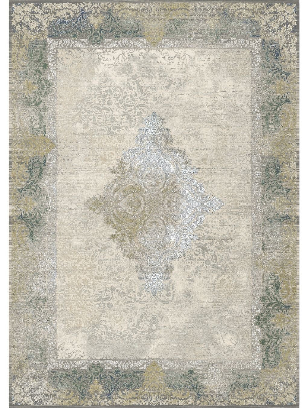 Dariush 10138 Traditional Persian Area Rug Cream - Quality Rugs and ...