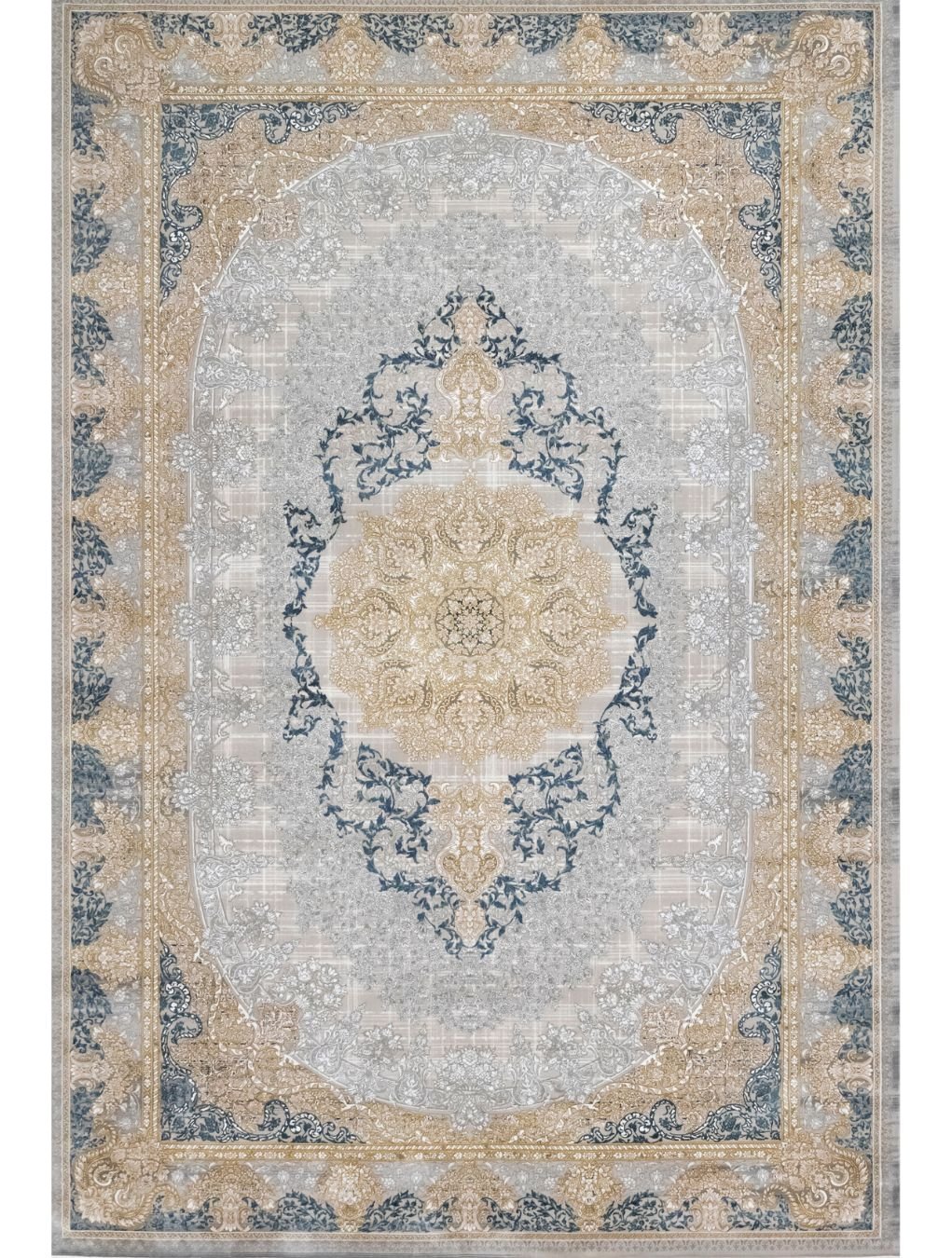 Dariush 1015 Traditional Persian Area Rug Grey - Quality Rugs and Furniture