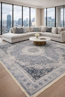 Dariush 1406 Traditional Persian Area Rug Grey - Quality Rugs and Furniture