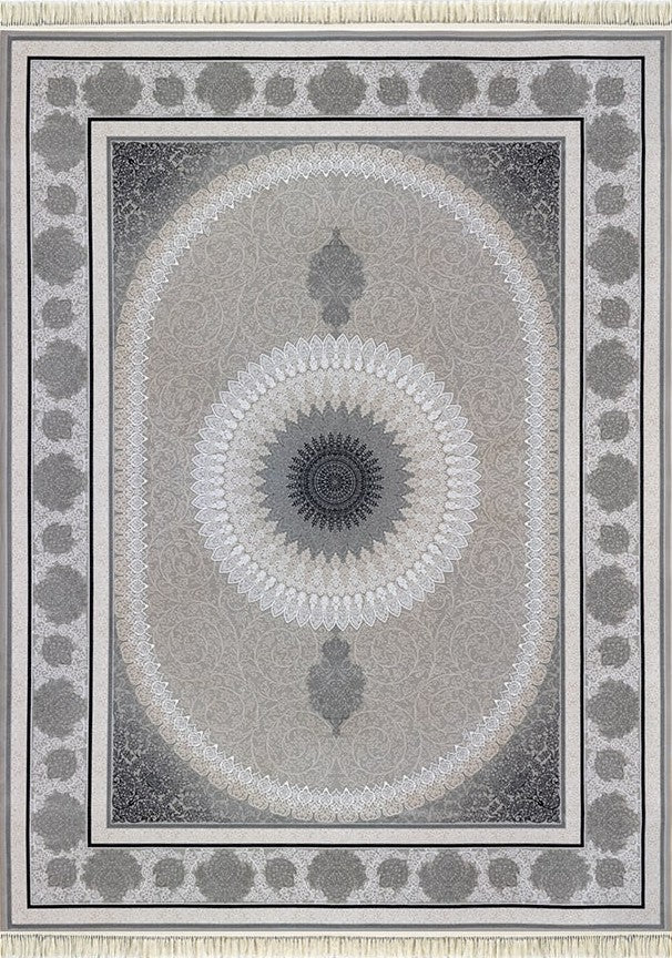 Dariush 1412 Traditional Persian Area Rug Grey - Quality Rugs and Furniture