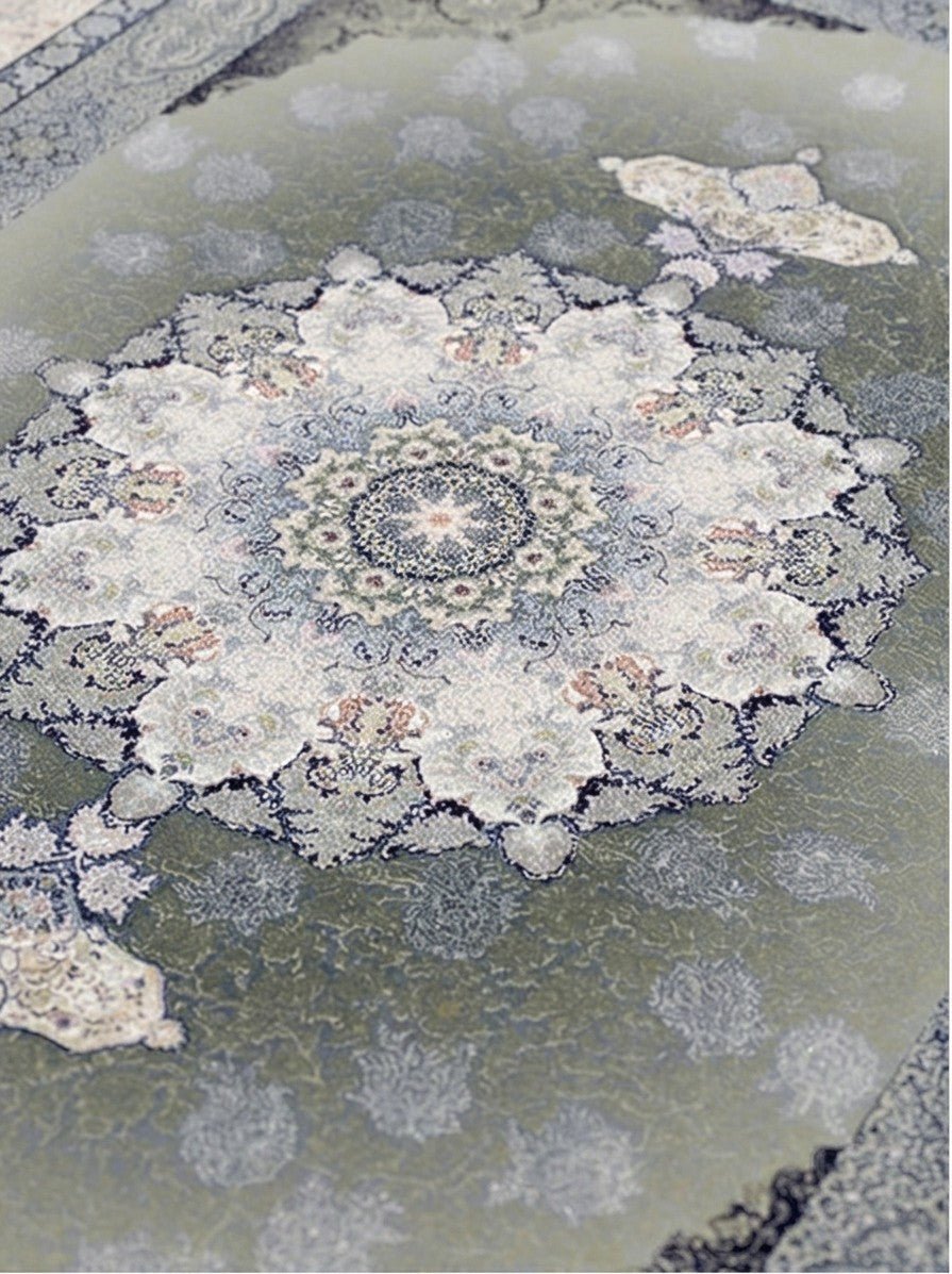 Delroba Traditional Persian Area Rug Smoky - Quality Rugs and Furniture