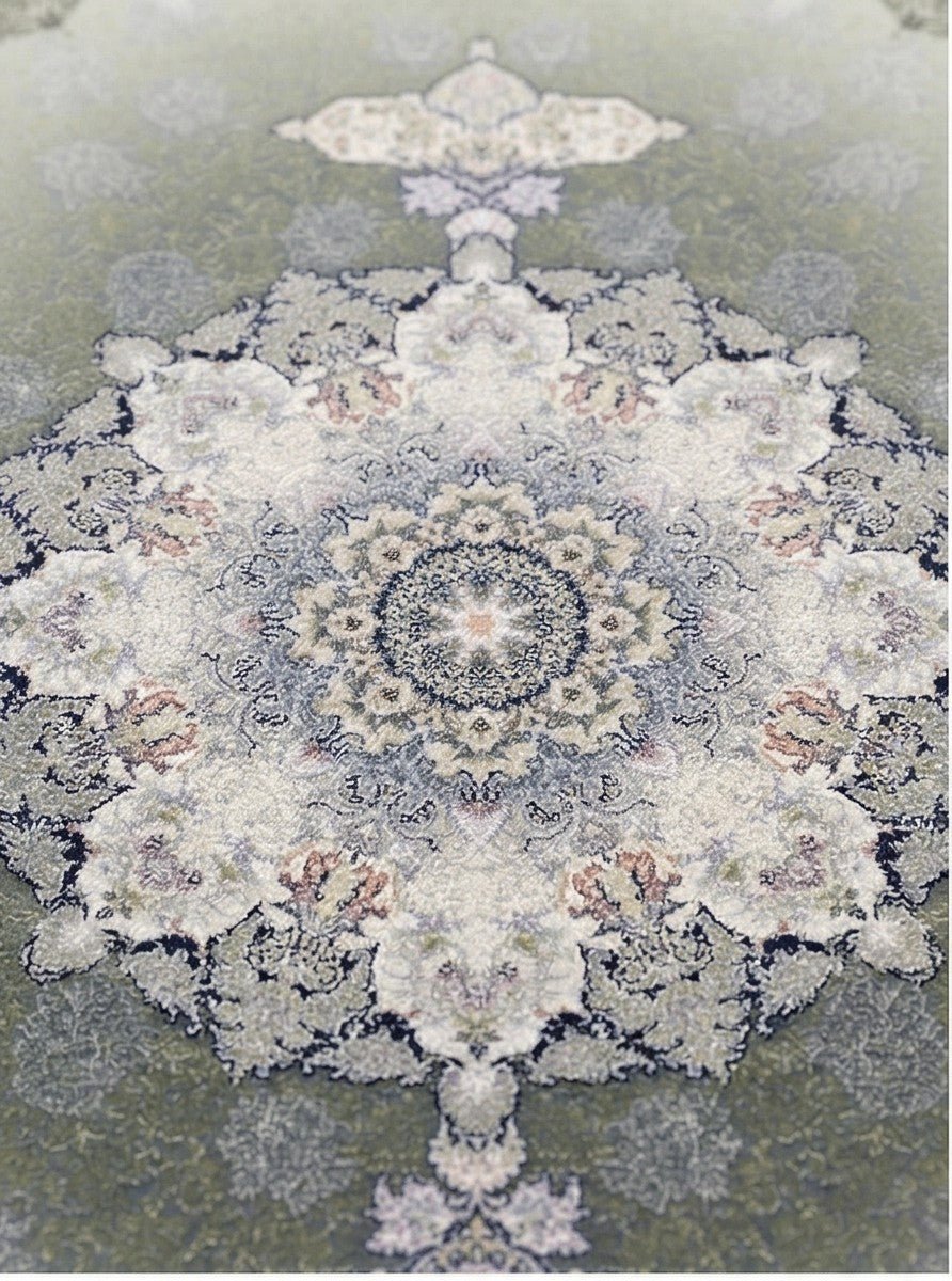 Delroba Traditional Persian Area Rug Smoky - Quality Rugs and Furniture