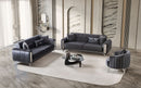 Dior Modern Luxury Velvet Sofa Set Dark Grey - Quality Rugs and Furniture