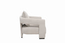 Ease Fabric Modern Arm Chair Grey - Quality Rugs and Furniture