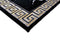 Marmaris D634A Black/V.Gold Modern Area Rug