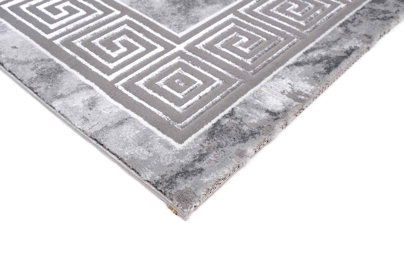 Marmaris D380A Grey/V.Grey Modern Area Rug