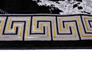 Marmaris D634A Black/V.Gold Modern Area Rug