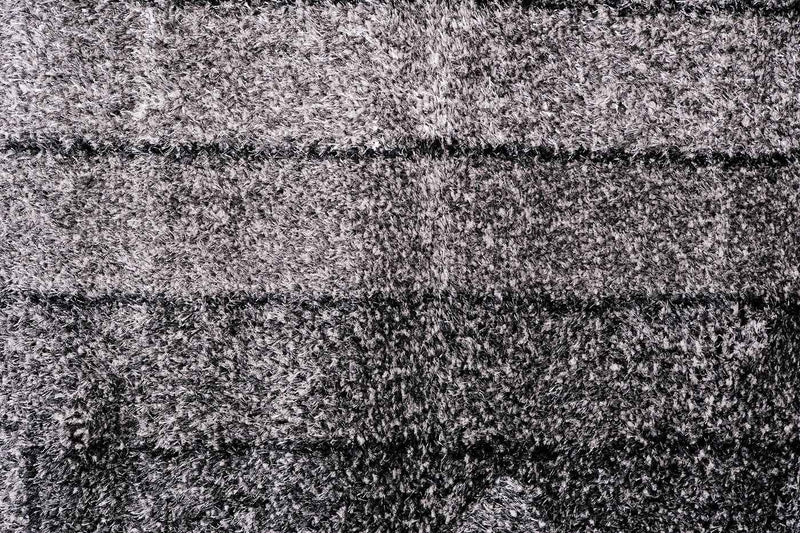 Puffy Style P301F Anthracite / Grey Modern Shaggy Area Rug