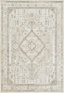 Elmas T529A Modern Area Rug Cream White - Quality Rugs and Furniture