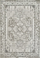 Elmas T529A Modern Area Rug L.Grey White - Quality Rugs and Furniture