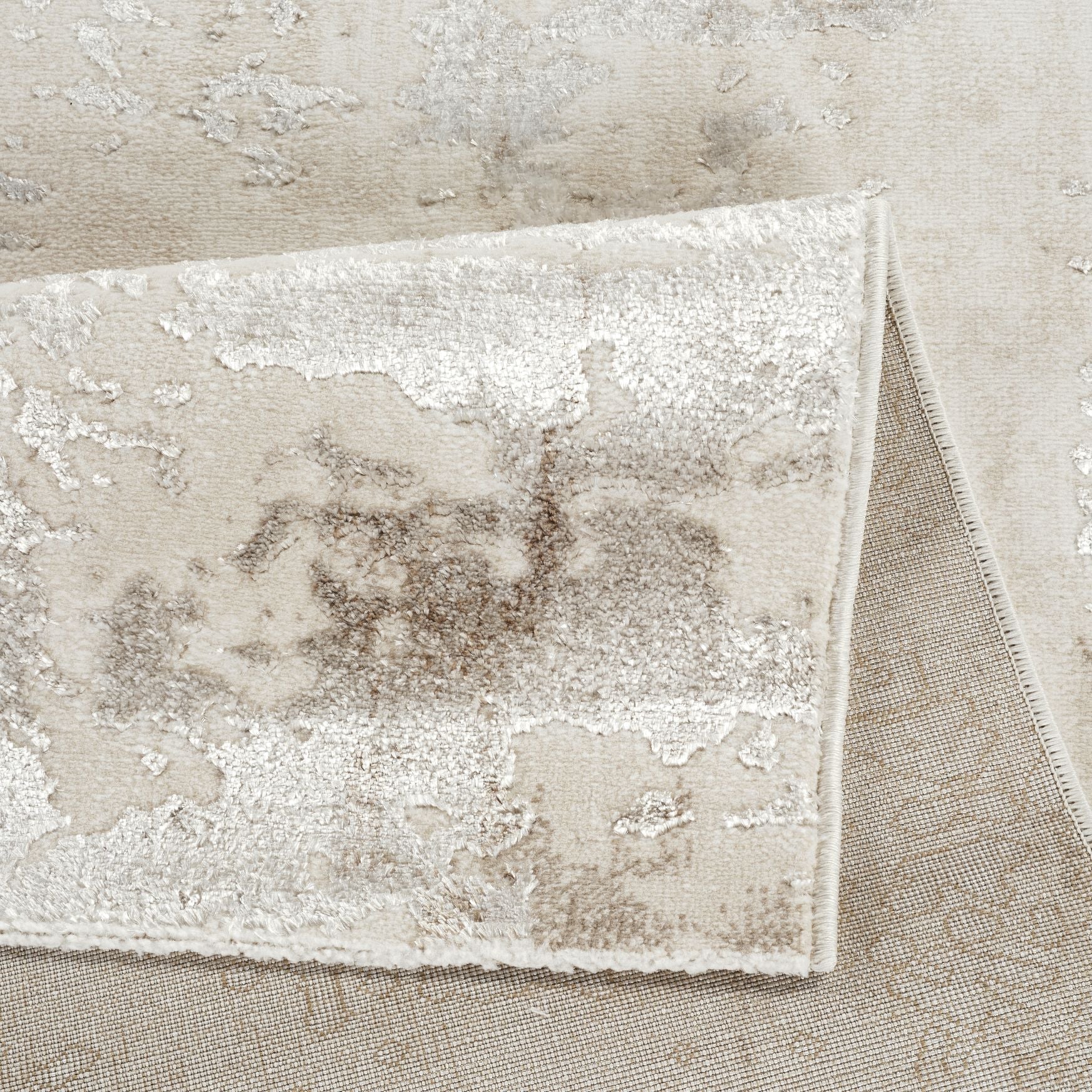 Elmas T533A Modern Area Rug L.Grey White - Quality Rugs and Furniture
