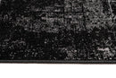 Faery E5142 Black Dark Grey Modern Area Rug - Quality Rugs and Furniture