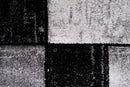 Faery E5142 Black Dark Grey Modern Area Rug - Quality Rugs and Furniture